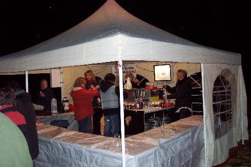 4m x 4m  Bierpavillon